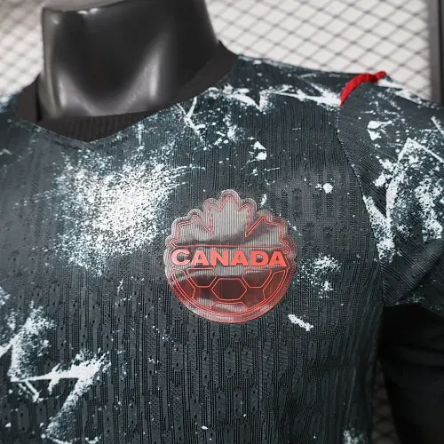 2026 Spielerversion Kanada Nationalmannschaft Auswärts Fußballtrikot   — view 5