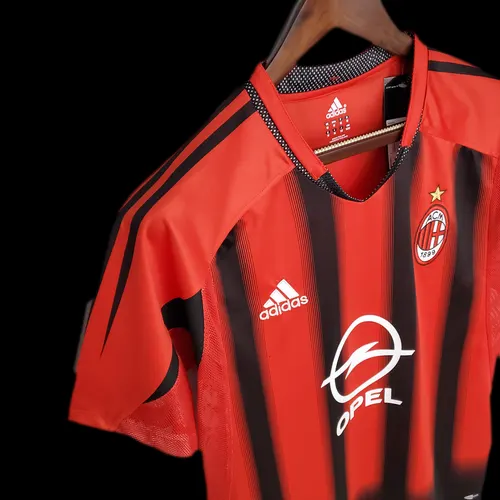 2004/2005 Retro AC Milan Camisa de Futebol Casa  — view 6