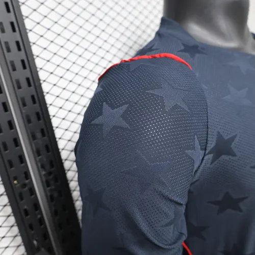 Maillot de football extérieur États-Unis manches longues 2026 Version Joueur AAA qualité fan — view 6