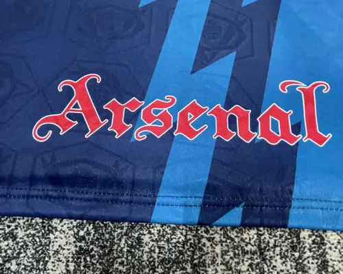 Camisa de Futebol Retro 1995-1996 Arsenal Visitante  Tamanho Infantil — view 7