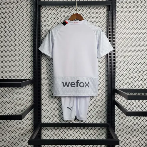 2023/2024 AC Milan Away Soccer Jersey  Kids Size — view 2