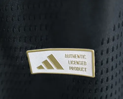 2026 Player Algerien Nationalmannschaft Trainingsanzug Schwarz Fußballtrikot  — view 8