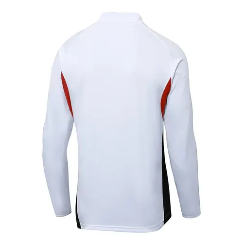 2025/2026 Bayern Munich Half-Pull Training Suit White Football Shirt  Set — view 4
