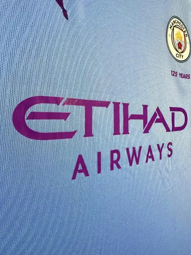 Camisa de Futebol Retro Manchester City Home 2019-2020 Qualidade Tailândia — view 5