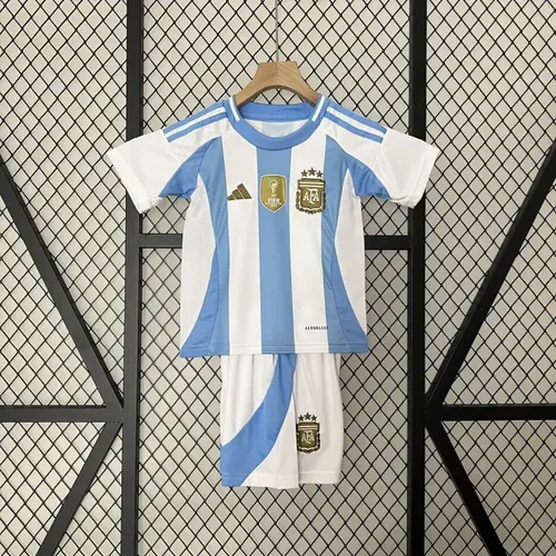 2024 قميص منتخب الأرجنتين داخل الأرض لكرة القدم AAA درجة المشجعين مقاس أطفال
