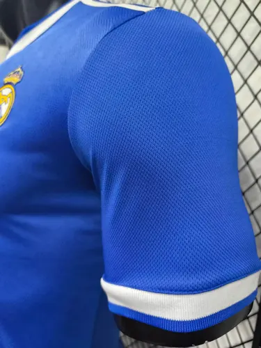 2025/2026 Version Joueur Real Madrid Maillot Extérieur Third Bleu  — view 7