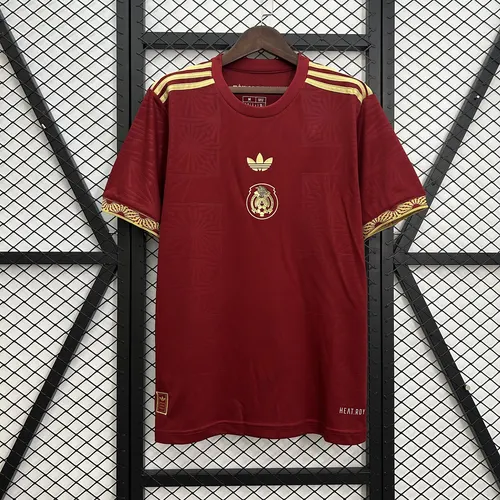 Camisa de Futebol Vermelha Copa Ouro México 2025 AAA para Torcedores — view 1