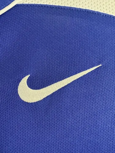 2004 Retro Brasilien Auswärts Fußballtrikot  — view 5
