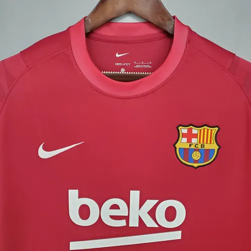 2021-2022 Barcelona Trainingsanzug Rot — view 3