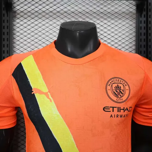 Maillot de football second extérieur Manchester City Version Joueur 2025/2026  — view 3
