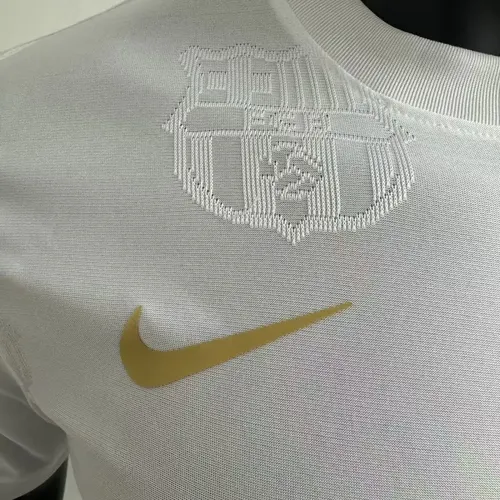 2025/2026 Barcelona Player Version Special Edition white Football Jersey  — view 3