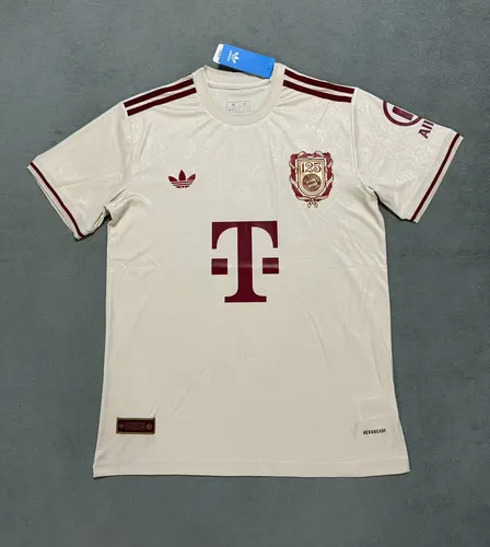2025/2026 Bayern Munich 125e Anniversaire Édition Abricot Maillot de Football landaise