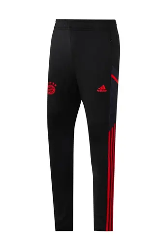 2022/2023 Bayern Half-Pull Training Suit Red Black Jersey Set  — view 5