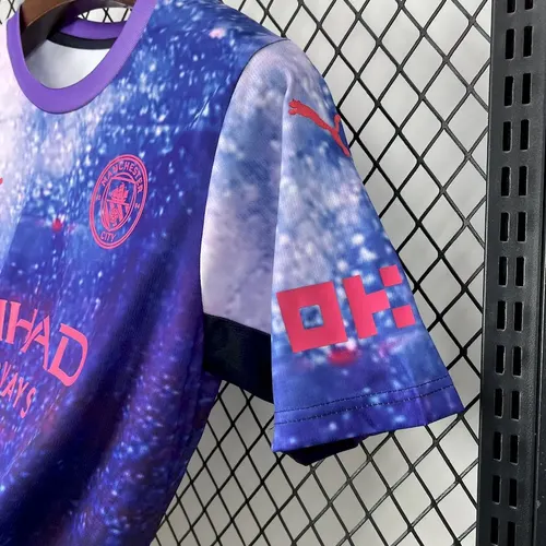 2025/2026 Maillot Football Concept Version Violet Manchester City  — view 7
