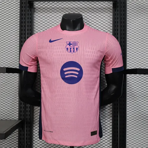 2025/2026 Player Version Barcelona pink No Football Jersey  — view 1