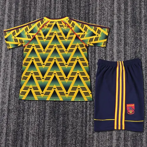 1991-1993 Retro Arsenal Auswärts Fußballtrikot  Kindergröße — view 2
