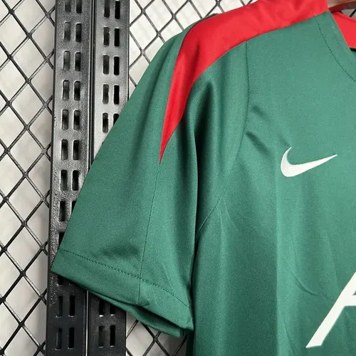 2024/2025 Liverpool Pre-match Training Dark Green Jersey  — view 4