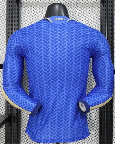Camiseta de Fútbol Italia Local 2026 Manga Larga Versión Jugador  — view 2
