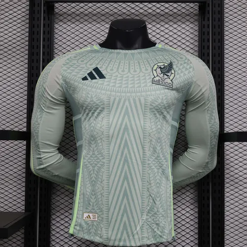 Maillot Extérieur Version Joueur Manches Longues Mexique 2024  — view 1
