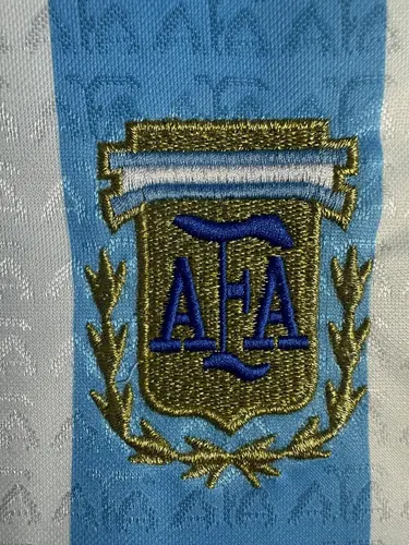 1994 Retro Argentina National Team Home Jersey   — view 5