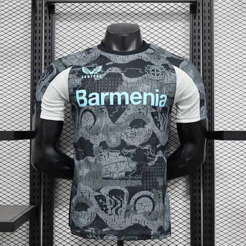 قميص Bayer Leverkusen الثالث خارج الأرض إصدار لاعب موسم 2024/2025 جودة تايلاندية — view 1