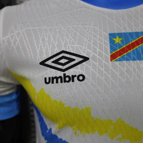 2026 Spielerversion Kongo Auswärts Weiß Fußballtrikot AAA Fan-Qualität — view 4