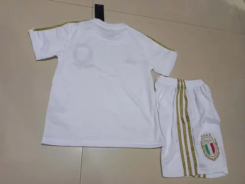 2023 Italy 125th Anniversary White Soccer Shirt Kids Size — view 2