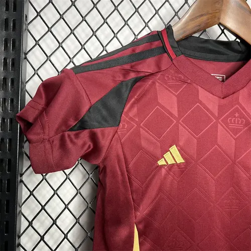 قميص منتخب بلجيكا المنزلي 2024-2025 للأطفال -جودة تايلاندية — view 3