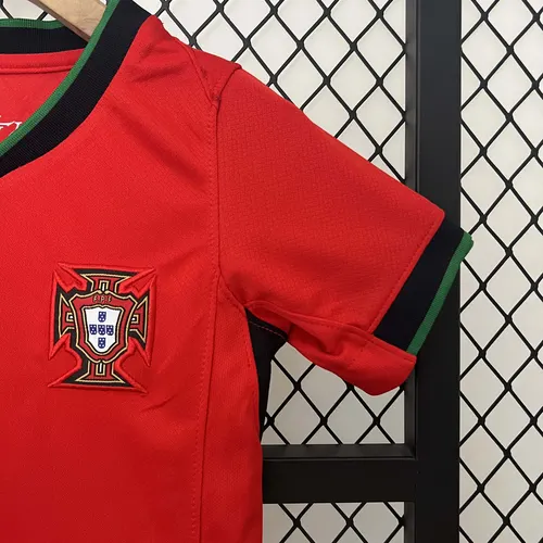 2024 Portugal Heim Fußballtrikot   Kindergröße — view 7