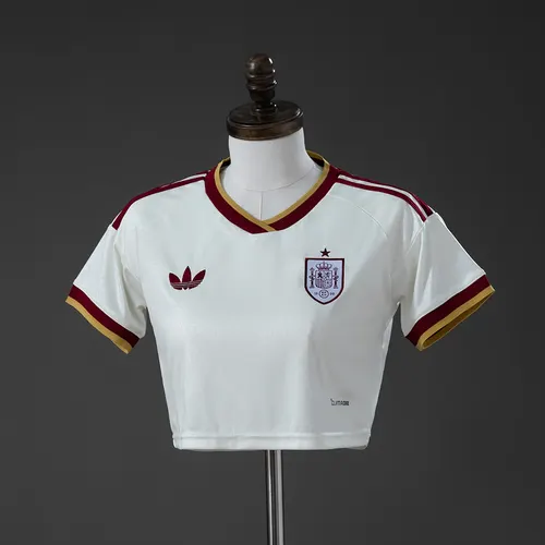 2026 Spain Home Women's Crop Top Style Jersey — view 1