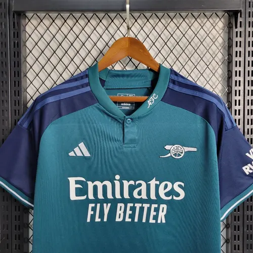 Camiseta de fútbol infantil 2023/2024 Arsenal Tercera Visitante — view 3