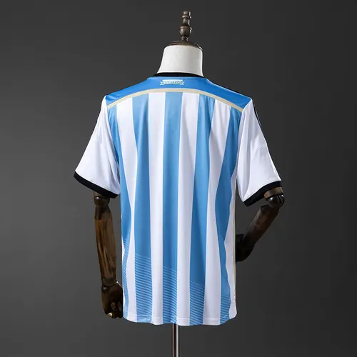 2014 Retro Argentina National Team Home Jersey  — view 2