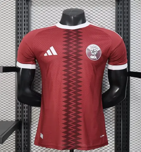 2026 Player Version Qatar National Team Home Football Shirt 