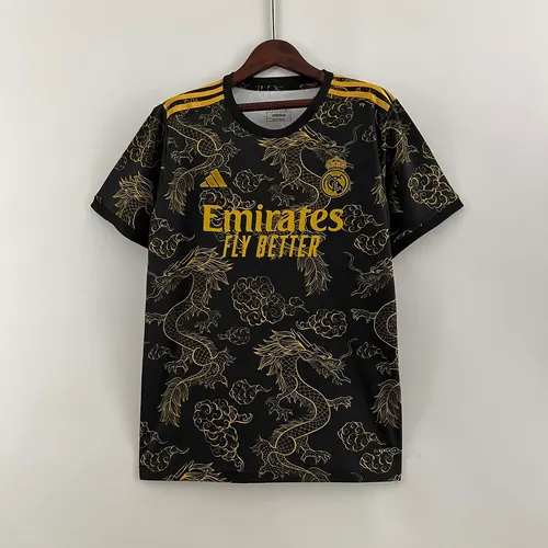 2023/2024 Real Madrid Sonderedition Golddrache Fußballtrikot  — view 1