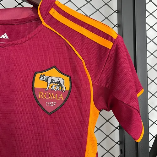 2025/2026 Roma Heim Fußballtrikot  Kindergröße — view 5