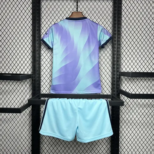 2024/2025 Arsenal Drittauswärts Fußballtrikot AAA fan-gradät Kindergröße — view 2