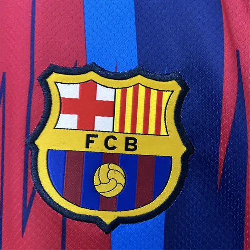 2024/2025 برشلونة قميص ما قبل المباراة جودة تايلاندية — view 5