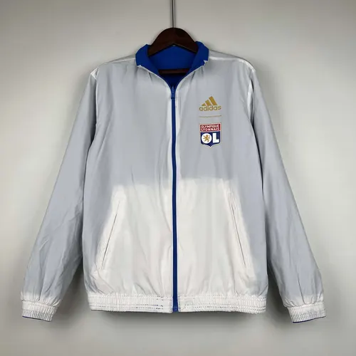 2023/2024 Coupe-Vent Réversible Lyonnais (Bleu-Blanc) Maillot  — view 9