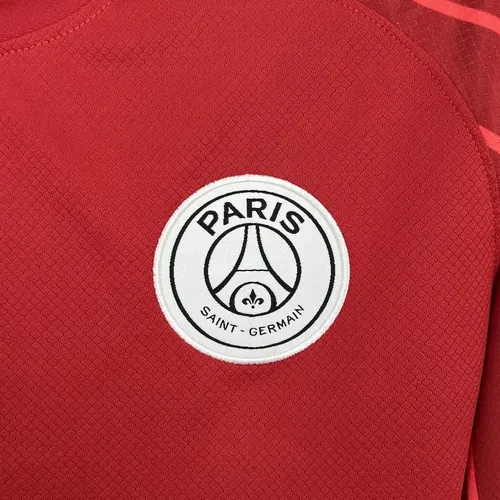 2025/2026 Long Sleeves Paris Saint-Germain red goalkeeper Football Jersey  — view 7