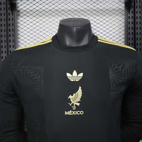 2025/2026 Player Version Long Sleeve Mexico National Special Edition Football Shirt  — view 3
