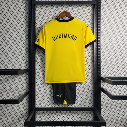 2023/2024 Dortmund Home Football Shirt Kids Size — view 2