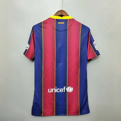 2020/2021 Retro Barcelona Heim Fußballtrikot AAA fan-gradät — view 2
