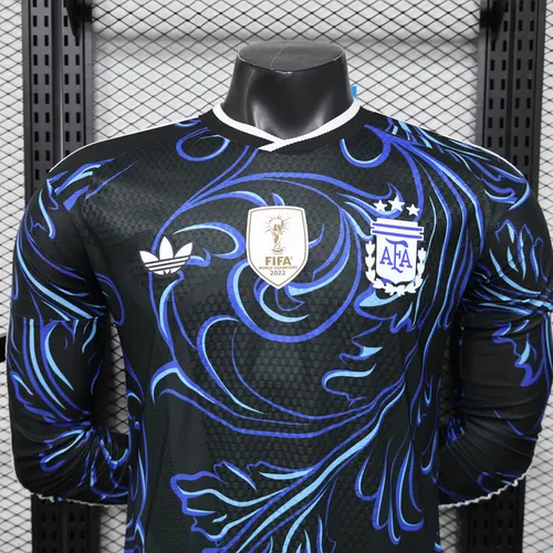 2026 Long Sleeve Player Version Argentina Away Jersey  — view 3