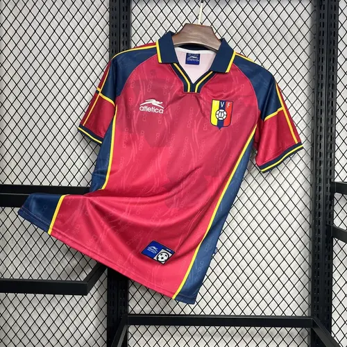 Maillot de football rétro domicile Venezuela 2000 lande — view 3