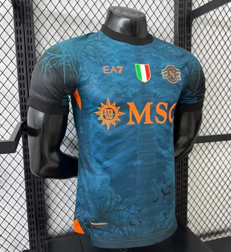 Maillot de Football Édition Spéciale Halloween Napoli Version Joueur 2025/2026  — view 3