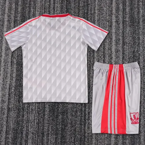 1989-1991 Retro Liverpool Auswärtstrikot  Kindergröße — view 2