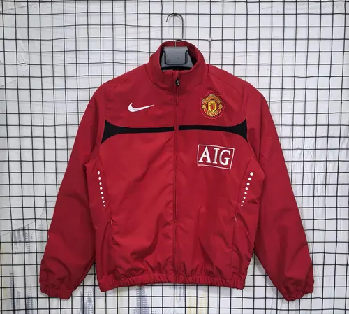 2025/2026 Manchester United Corta-vento Vermelho Camisa de Futebol