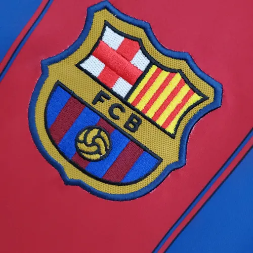 Camisa de Futebol Retro Barcelona Home 2003/2004  — view 5