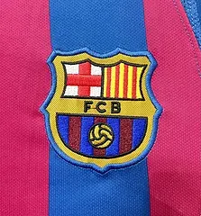 2005/2006 Retro Langarm Barcelona Heim Fußballtrikot UEFA Champions League  — view 4
