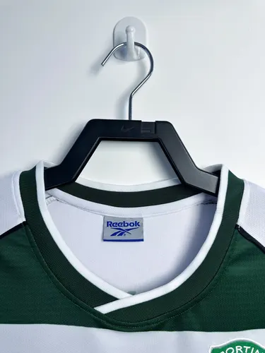 2001/2003 Retro Sporting Lissabon Langarm Heim-Fußballtrikot  — view 3